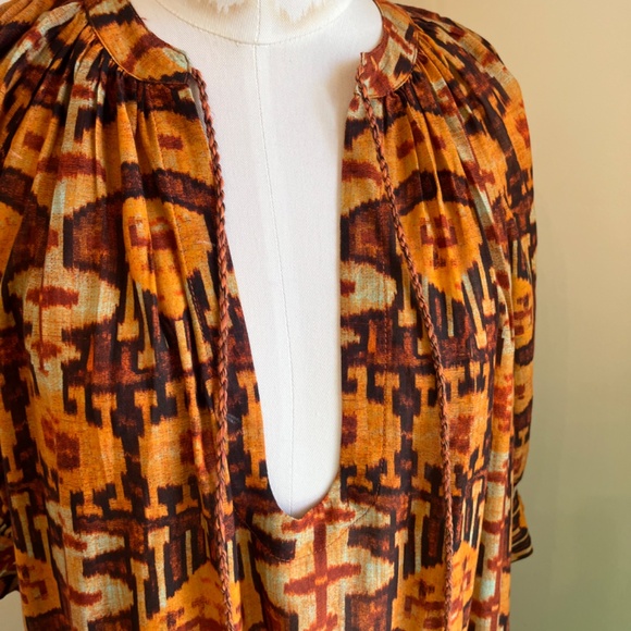 Ulla Johnson, size S, pattern maxi dress - Picture 3 of 6